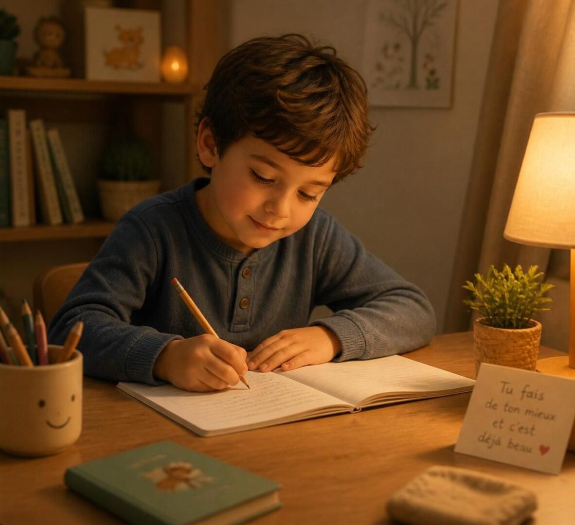 découvrez comment accompagner l'apprentissage de l'écriture en respectant le rythme de l'enfant, sans le brusquer ni nuire à son estime de soi.