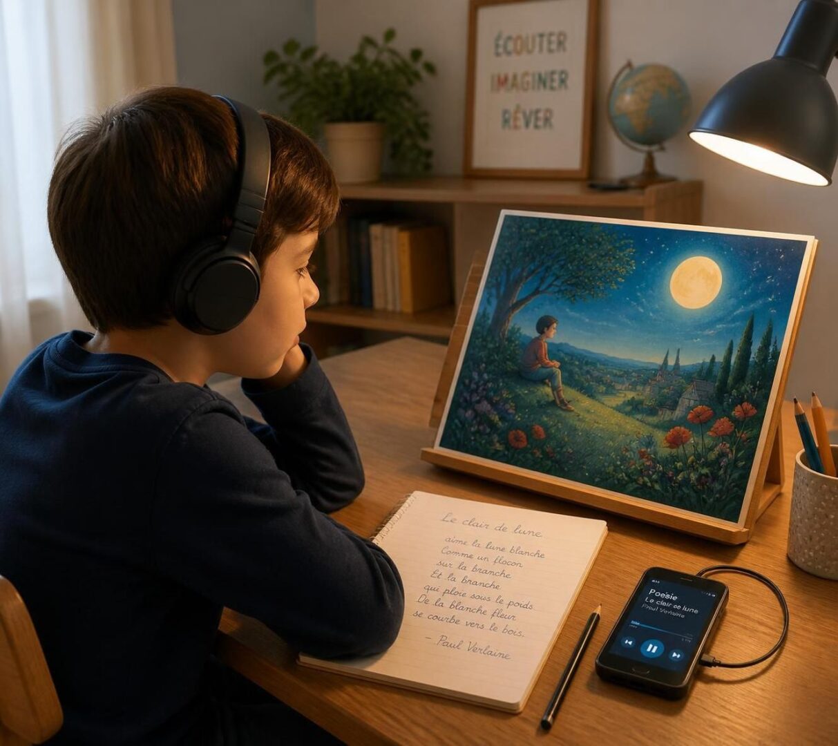 Apprendre une poésie/leçon: technique “audio + images” qui marche mieux que le par cœur pur 1 découvrez une méthode innovante pour apprendre une poésie grâce à la technique combinant audio et images, bien plus efficace que le par cœur traditionnel.
